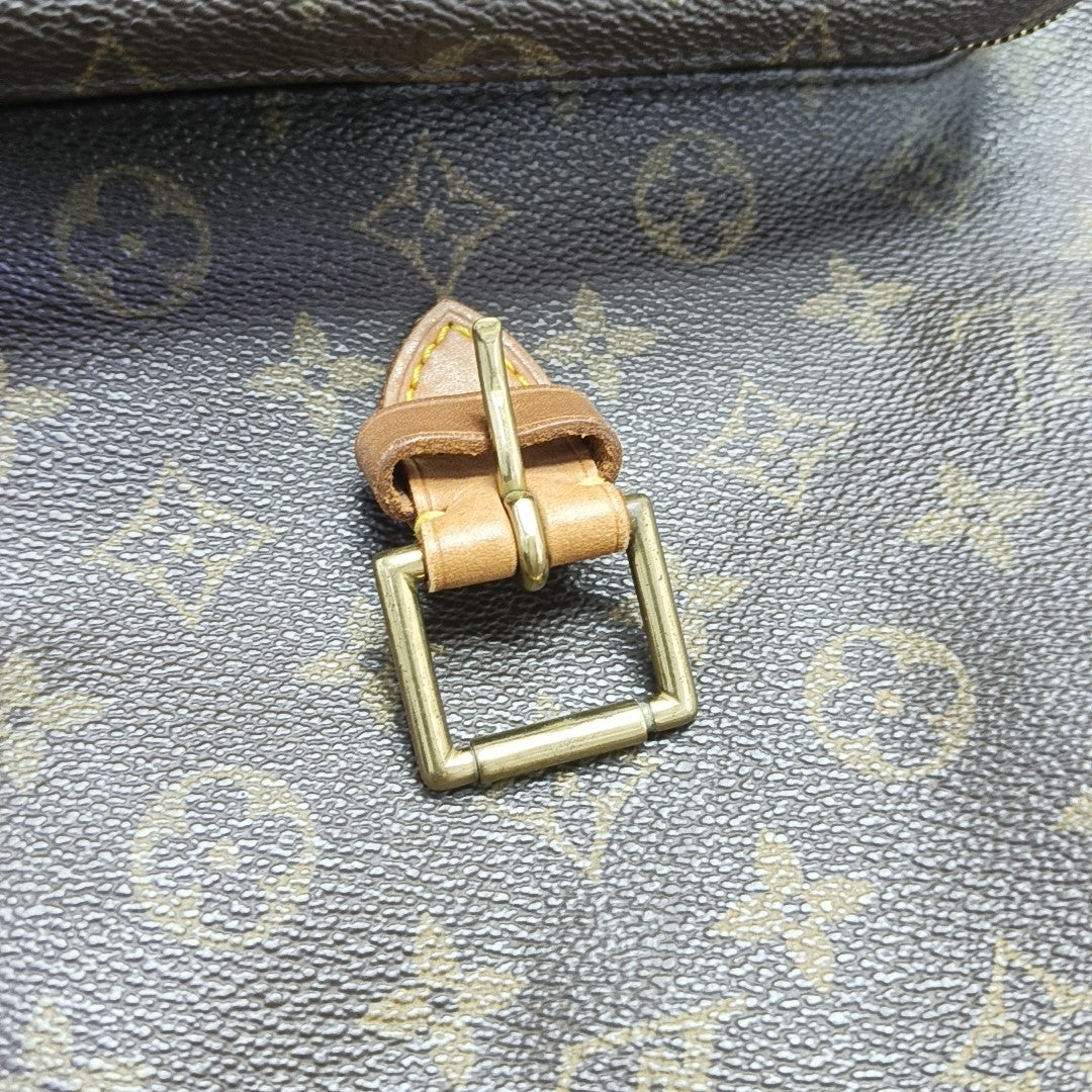 MONTSOURIS GM Monogram Coated Canvas Brown