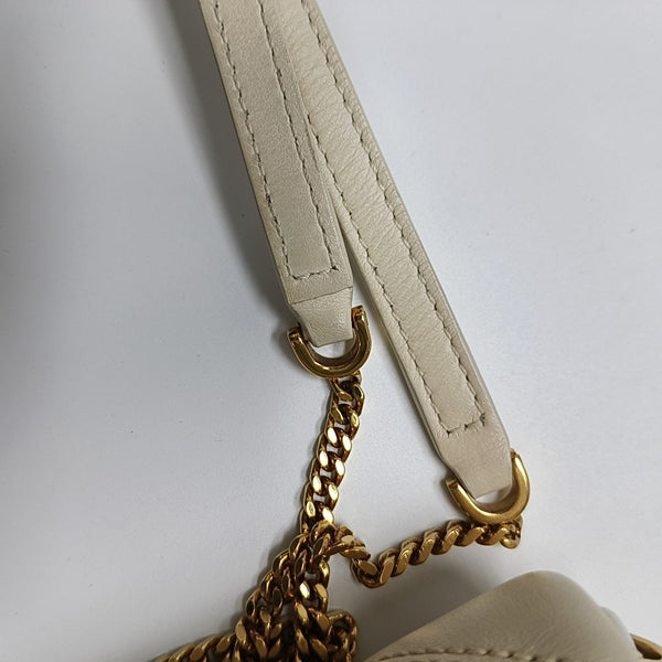 SERPENTI CABOCHON Quilted Calfskin Beige