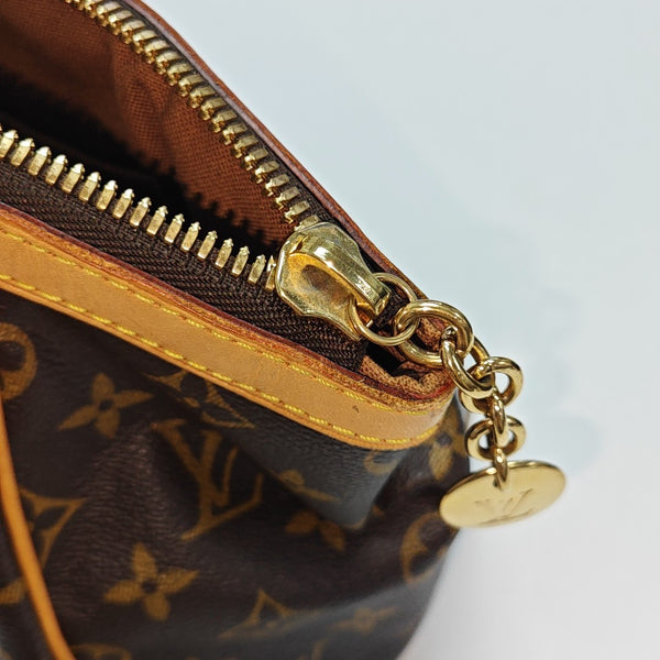 TIVOLI PM Monogram Coated Canvas Brown