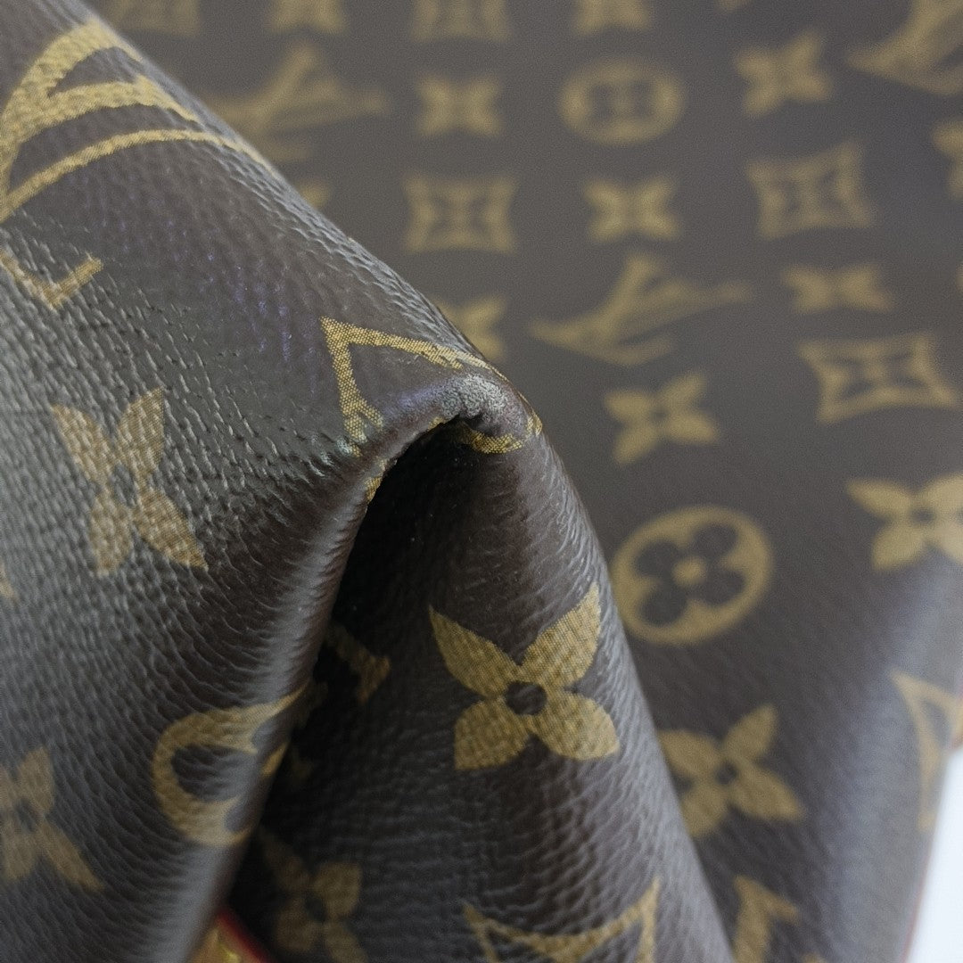 CARRYALL MM Monogram Coated Canvas Brown