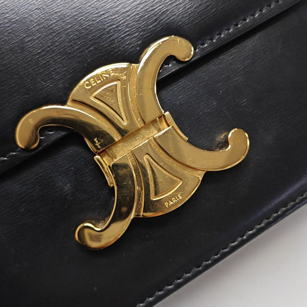 TRIOMPHE Teen Calfskin Black