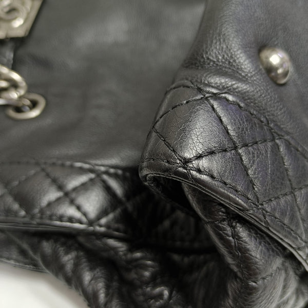 Quilted Calfskin Black
