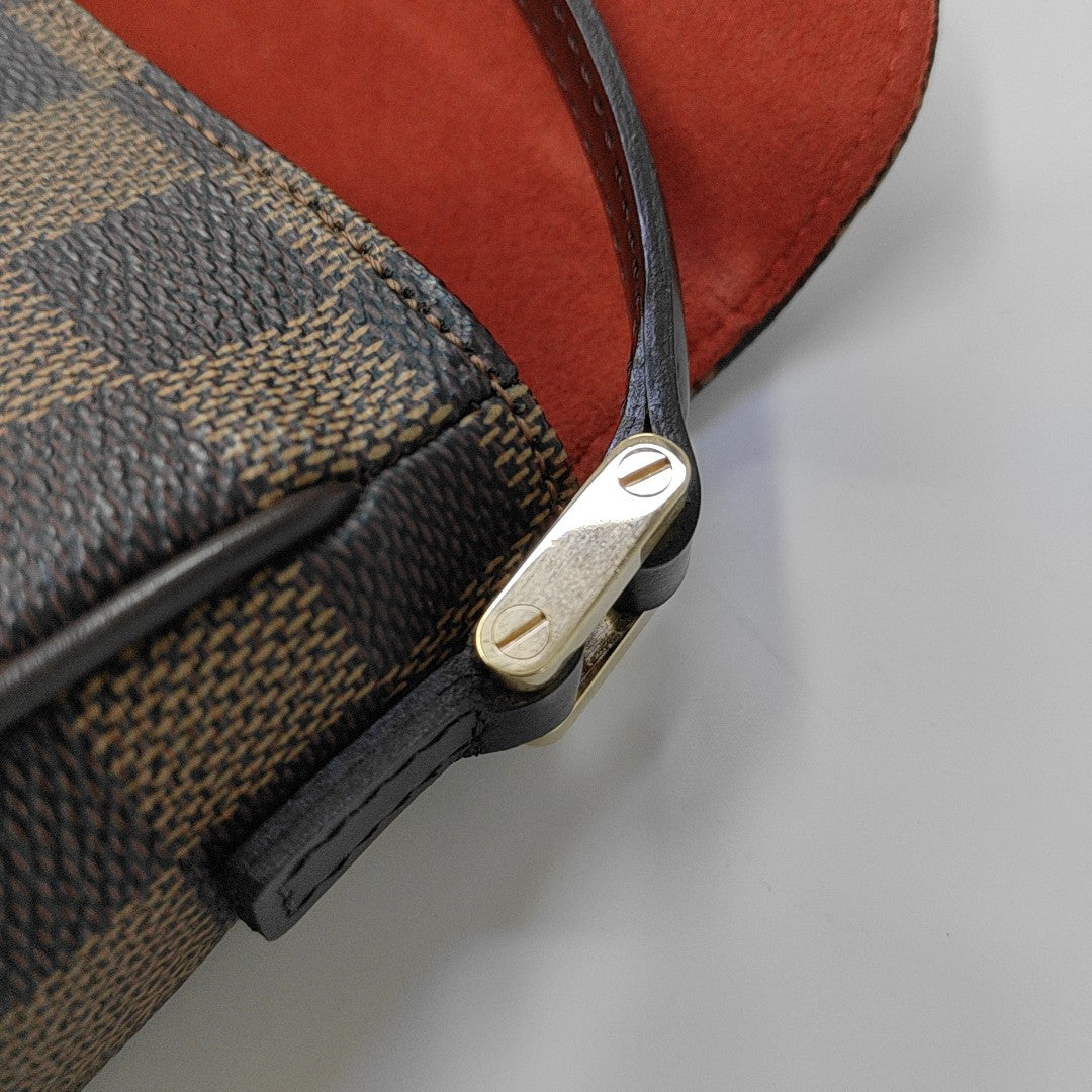 RECOLETA Damier Ebene Coated Canvas Brown