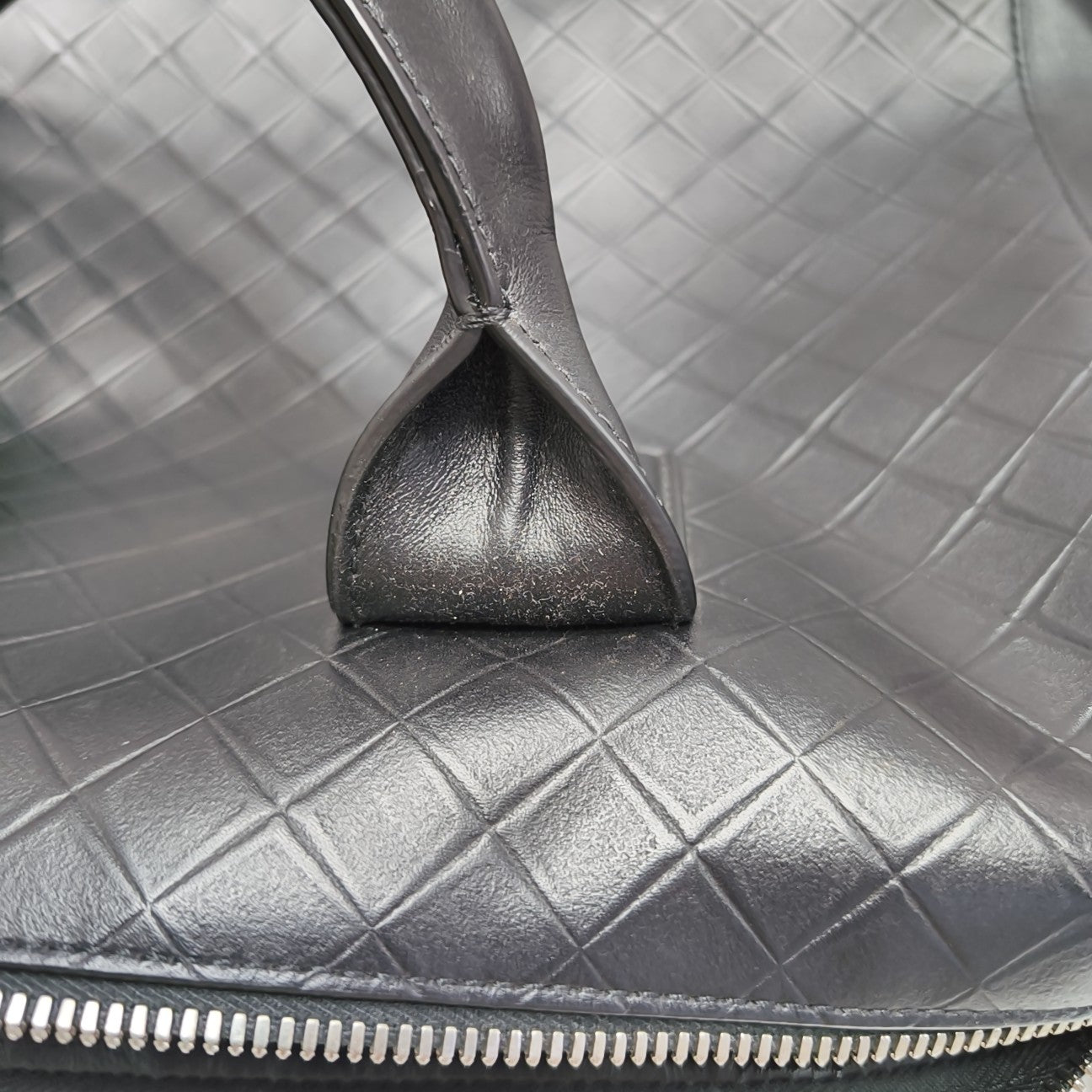 Calfskin Shoulder Bag Black