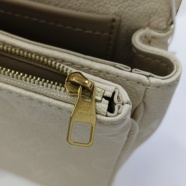 MARCEAU Monogram Calfskin White