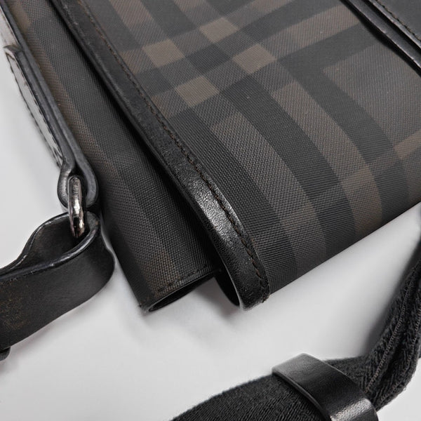 Coated Canvas Crossbody Bag Multicolor