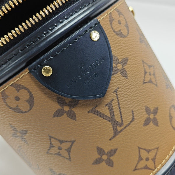 CANNES PM Monogram Coated Canvas Brown