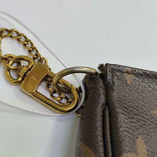 ACCESSOIRES Mini Monogram Coated Canvas Brown