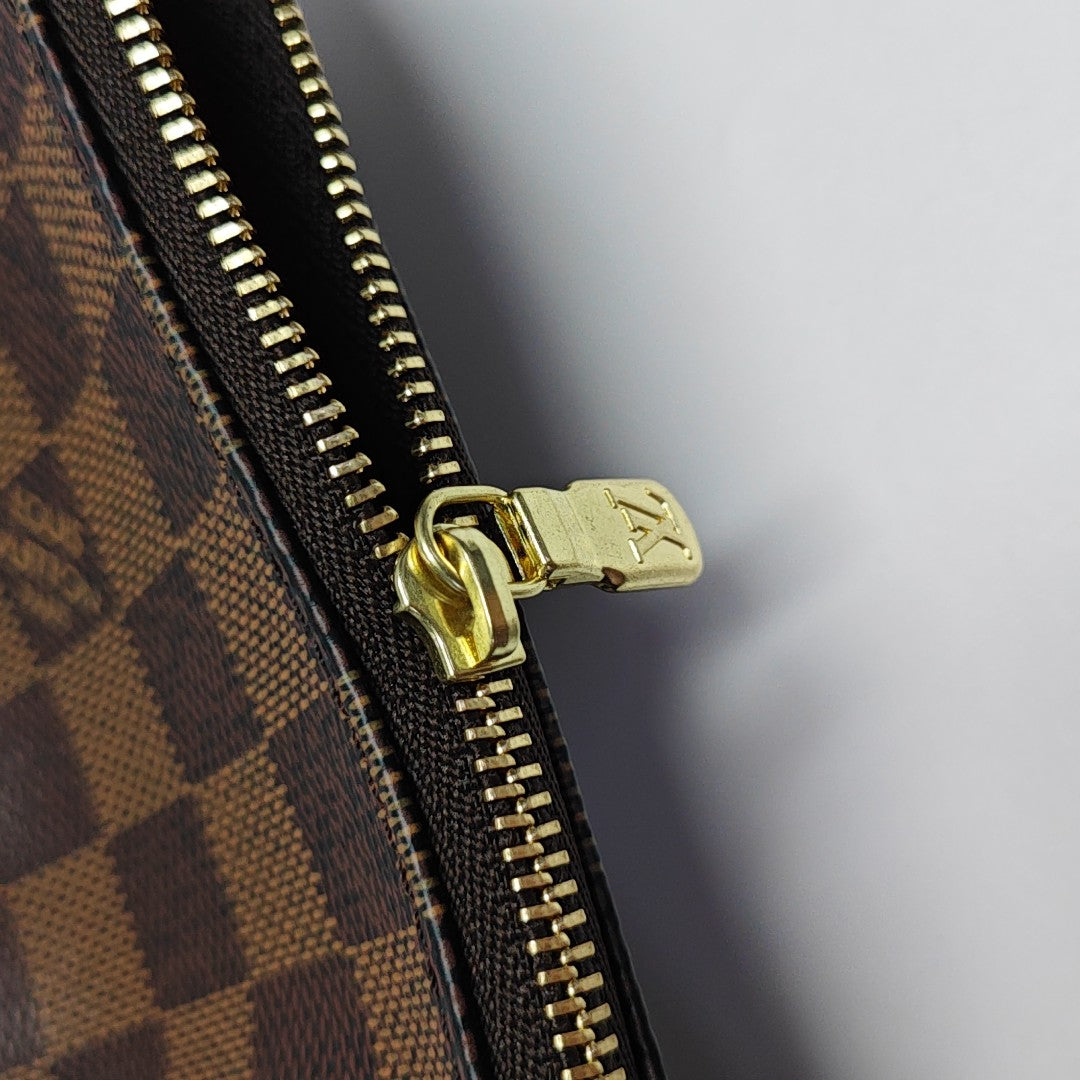 ACCESSOIRES Mini Damier Ebene Coated Canvas Brown
