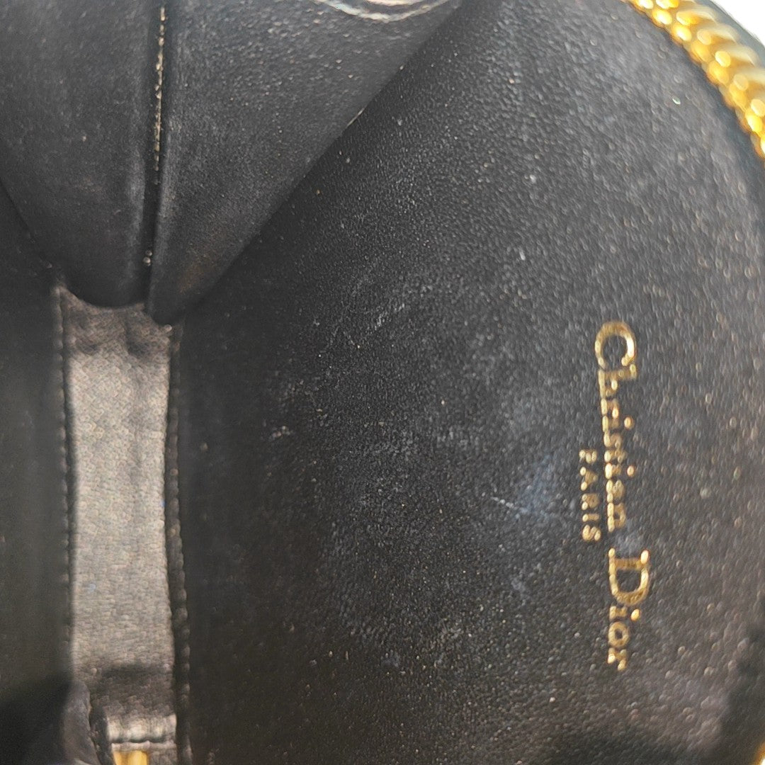Dior Caro Small Cannage Lambskin Black