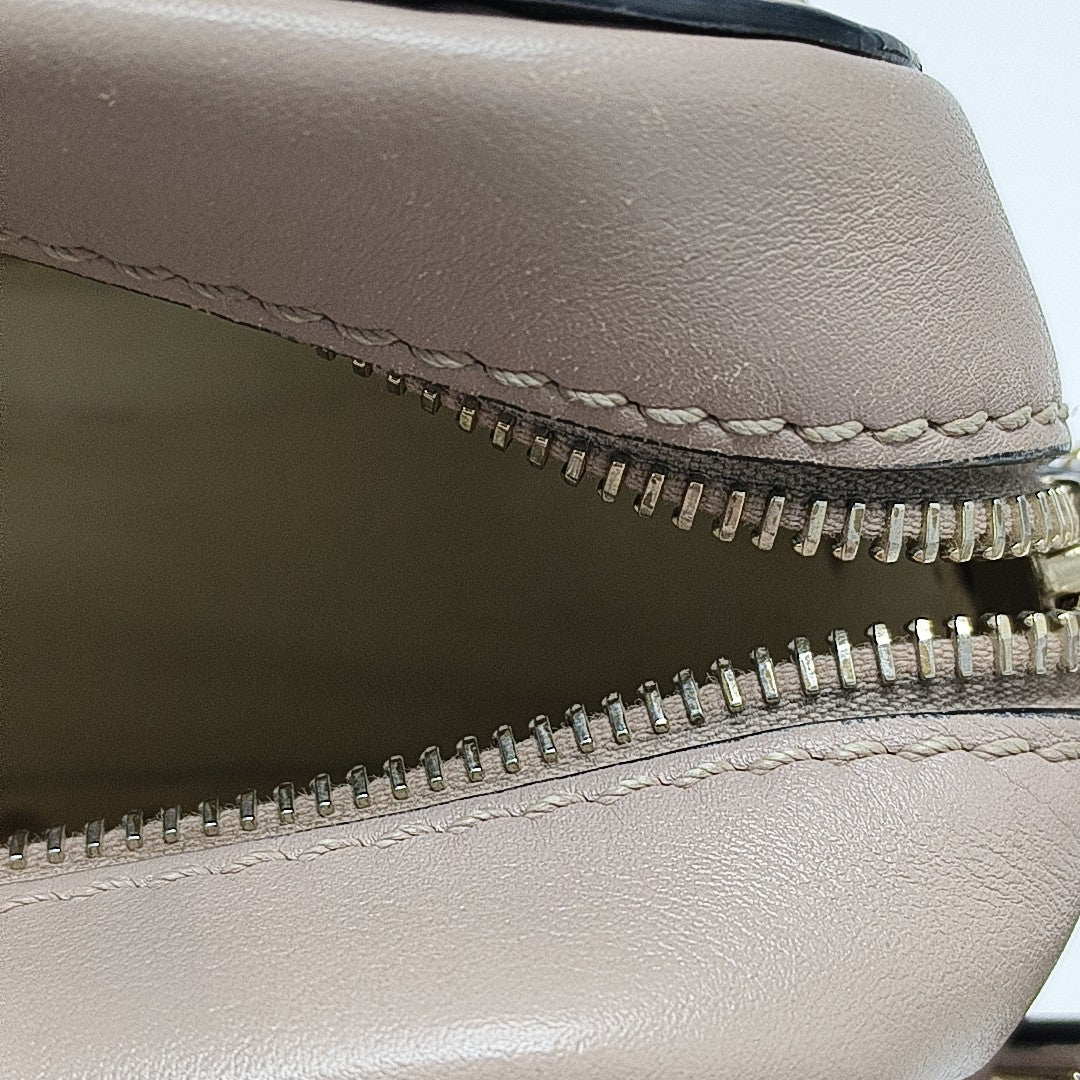 Rockstud Calfskin Beige