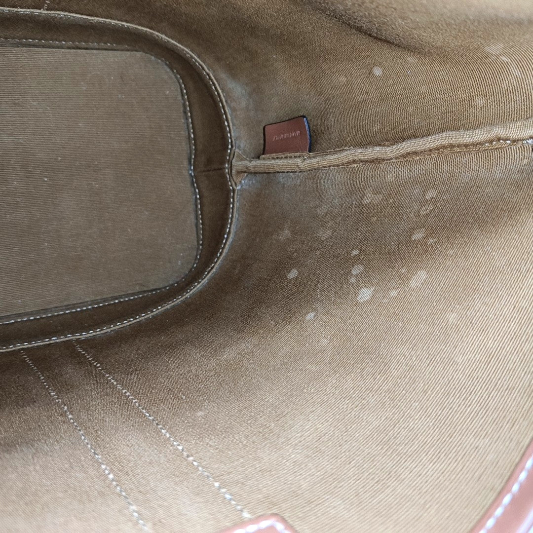 TRIOMPHE CANVAS Small Coated Canvas Brown