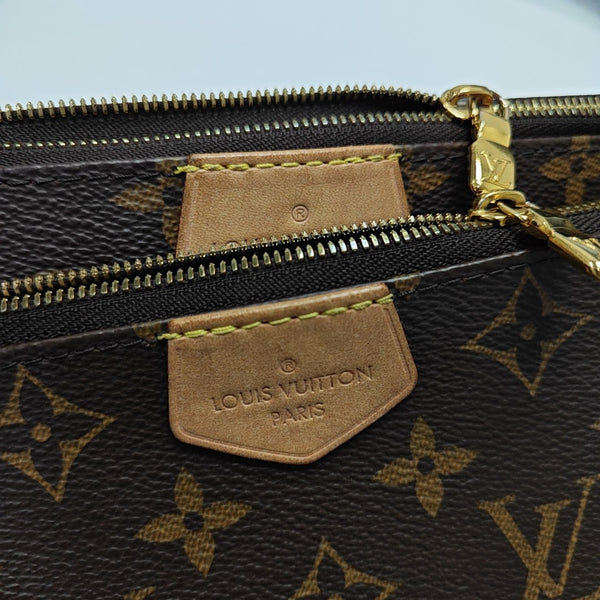 MULTI Monogram Coated Canvas Brown