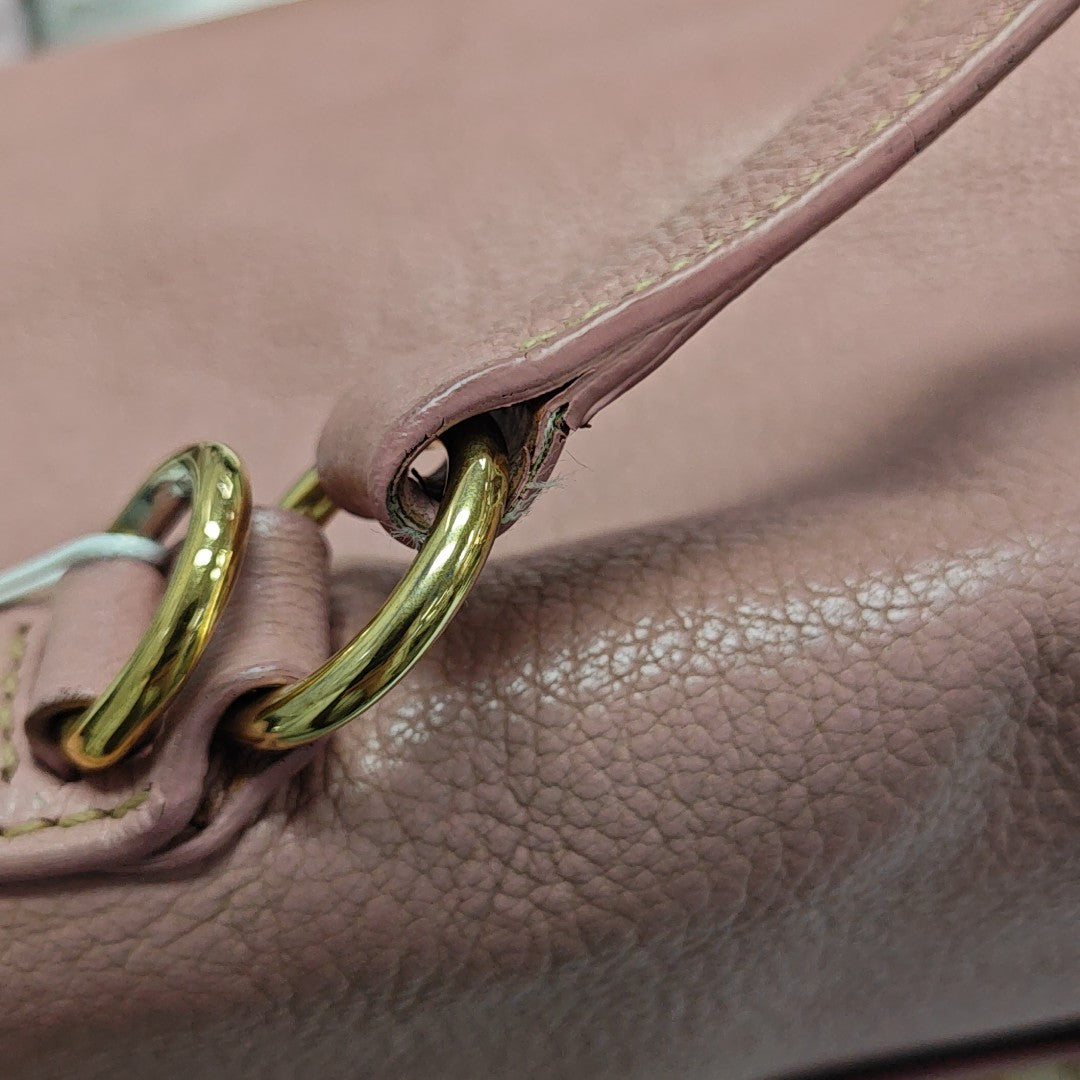 Calfskin Shoulder Bag Pink