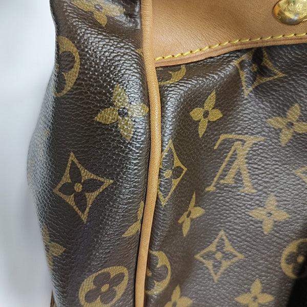 RETIRO NM Monogram Coated Canvas Brown