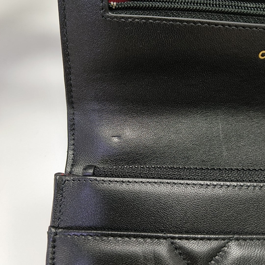 CHANEL 19 WOC Quilted Lambskin Gray