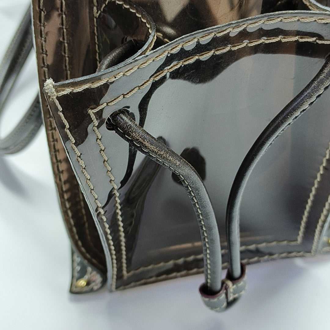 Special Material Tote Bag Brown