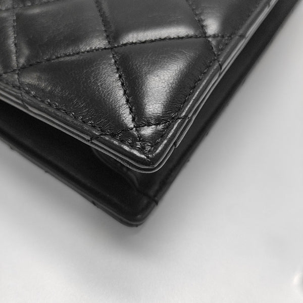 Quilted Lambskin Small Black