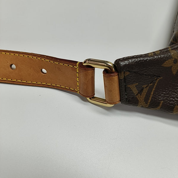 BUMBAG Monogram Coated Canvas Brown
