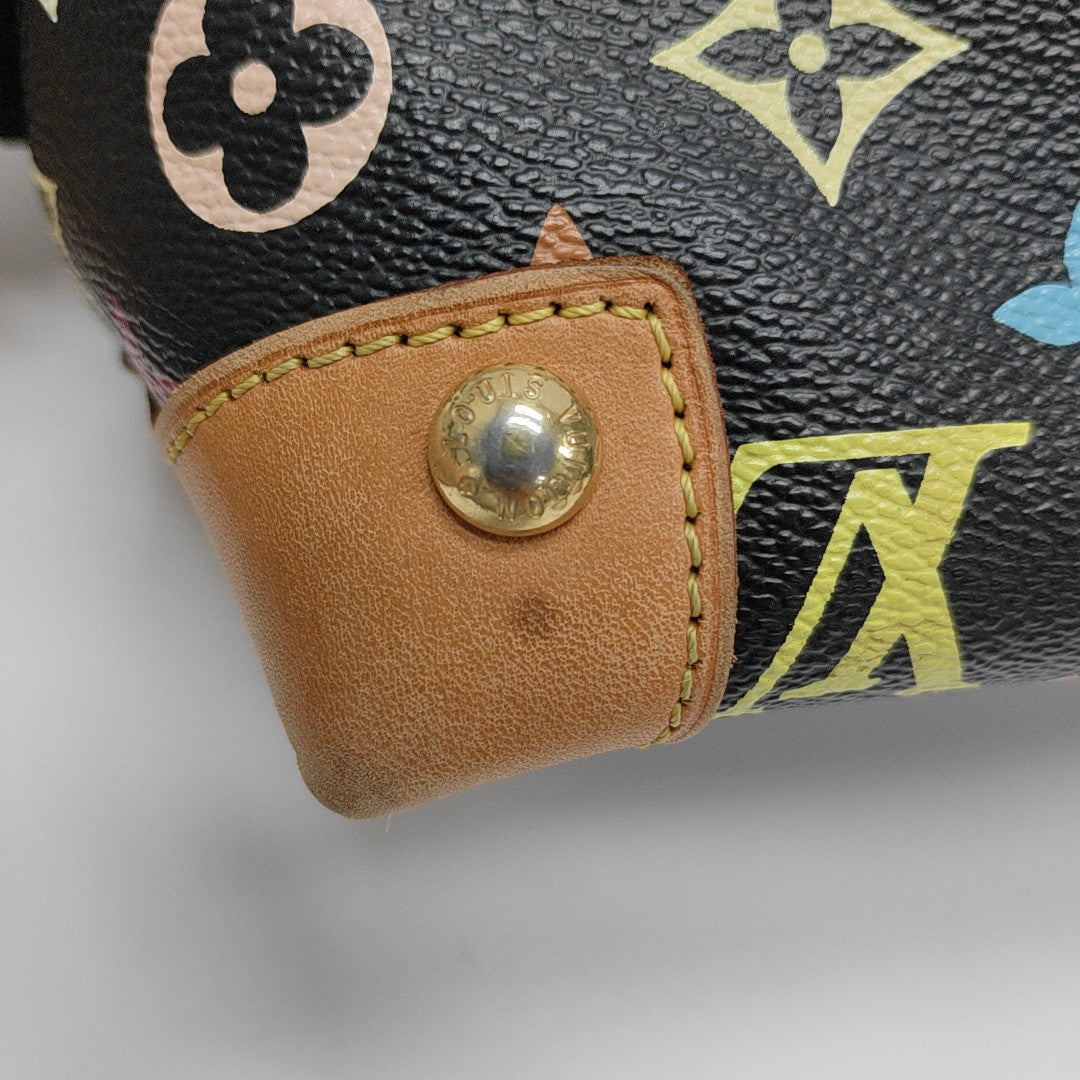 LV × TM AUDRA Monogram Coated Canvas Black