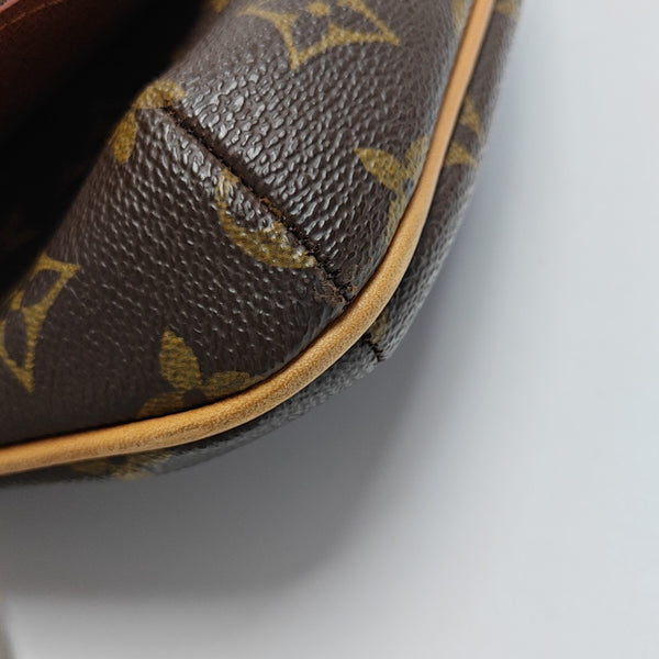 MUSETTE TANGO Monogram Coated Canvas Brown