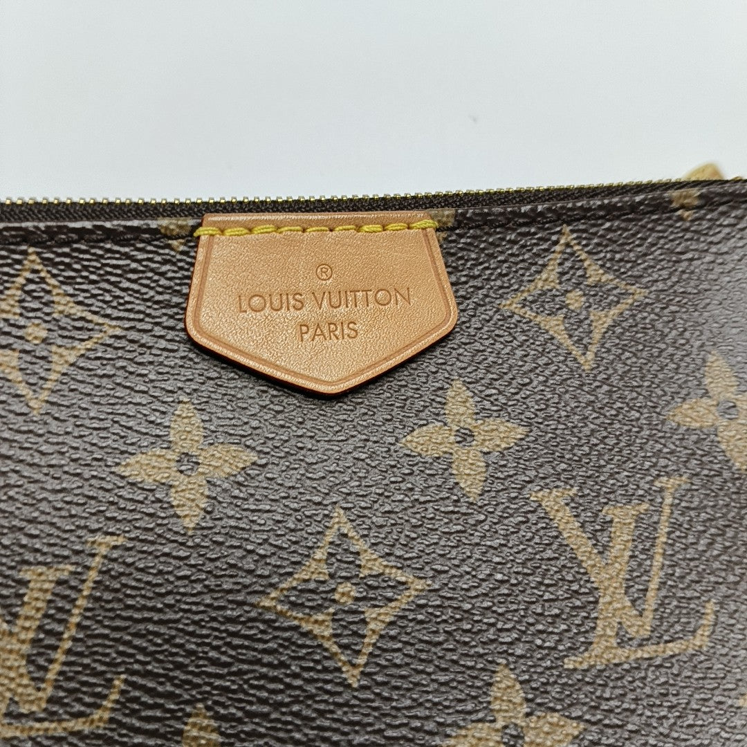 MULTI Monogram Coated Canvas Brown