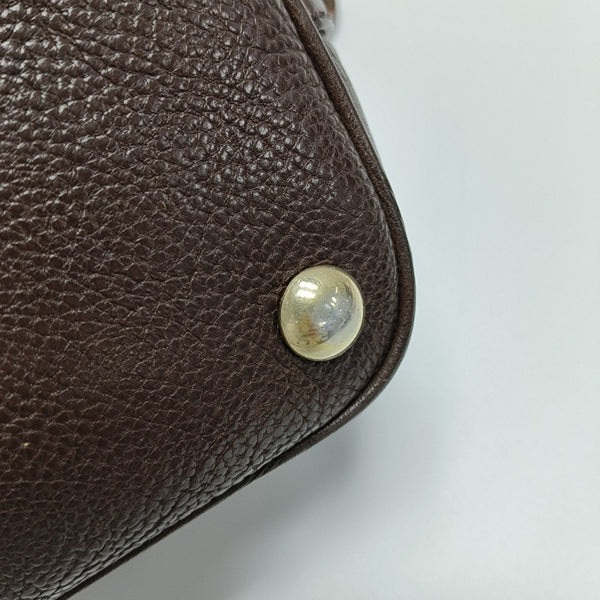 Monogram Canvas Tote Bag Brown
