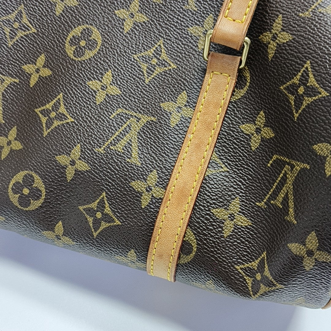 PAPILLON 30 Monogram Coated Canvas Brown