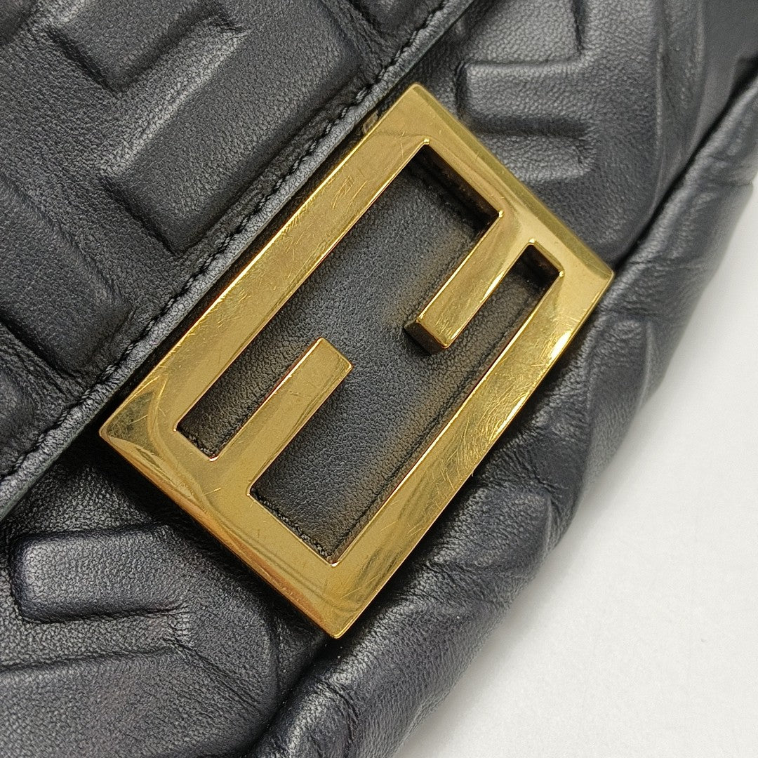 Baguette Mini Lambskin Black