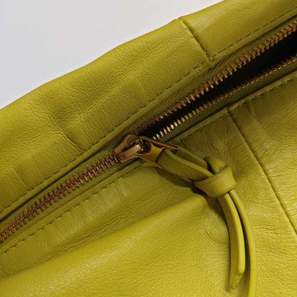 Double Knot Lambskin Green