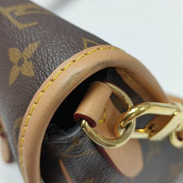 DIANE Monogram Coated Canvas Brown