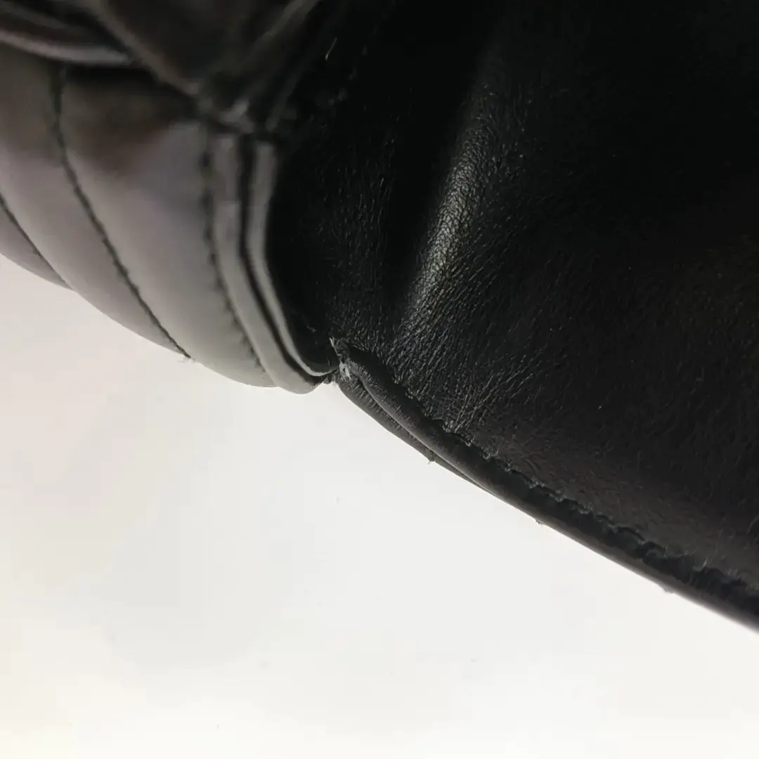 Diagramme Medium Quilted Calfskin Black