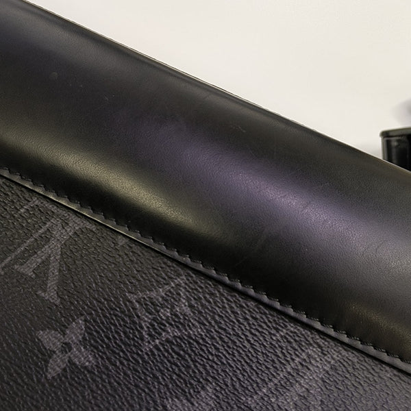 VOYAGER PM Monogram Coated Canvas Black