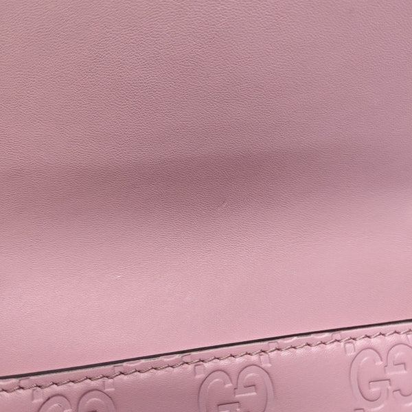 Interlocking G Small Monogram Calfskin Pink