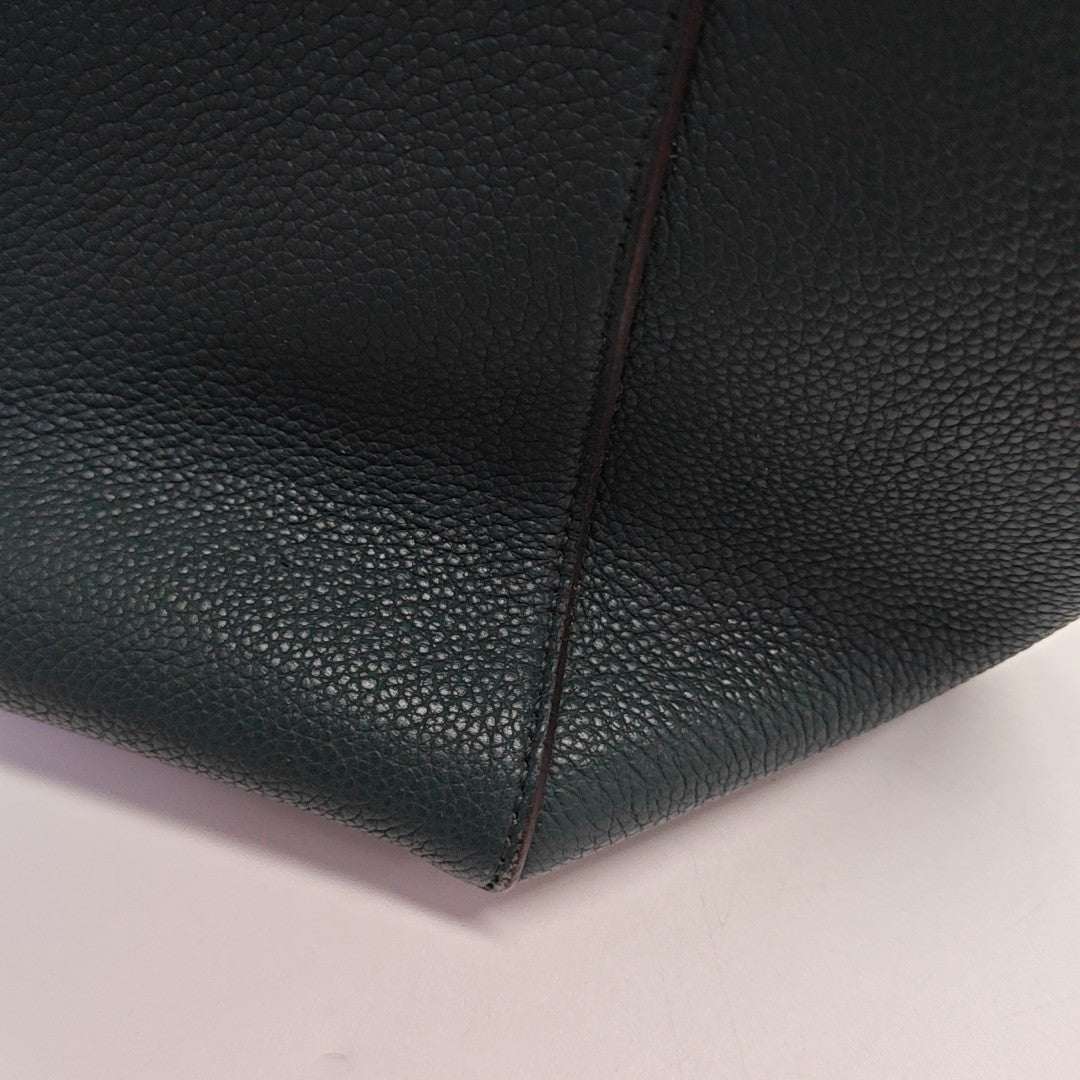 CABAS PHANTOM Small Calfskin Green
