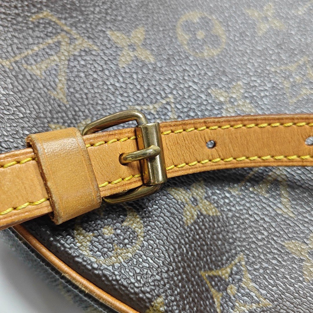 BLOIS PM Monogram Coated Canvas Brown