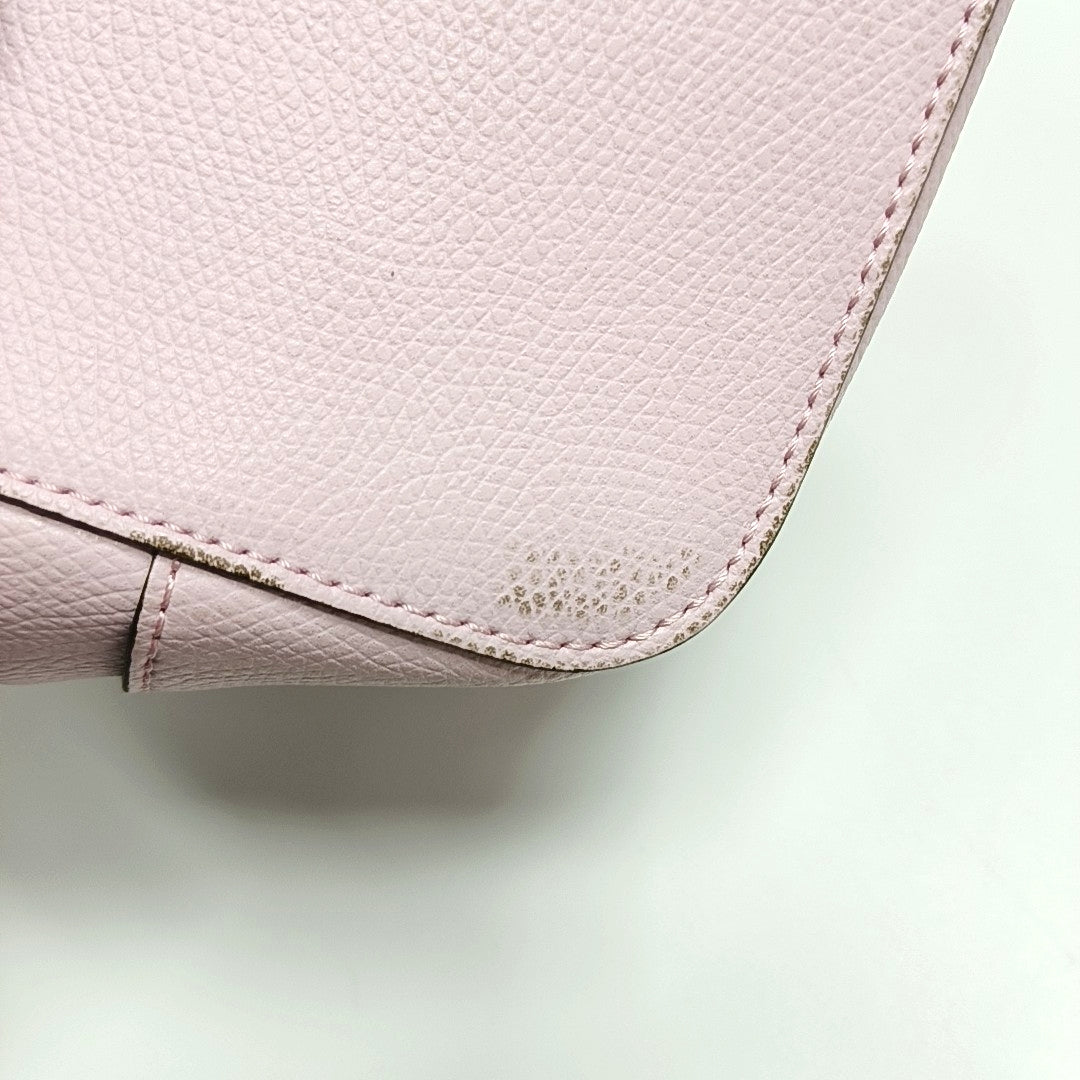 Authenticated pre-owned  Mon Tresor Mini Calfskin Pink - Bucket Bag at Looply