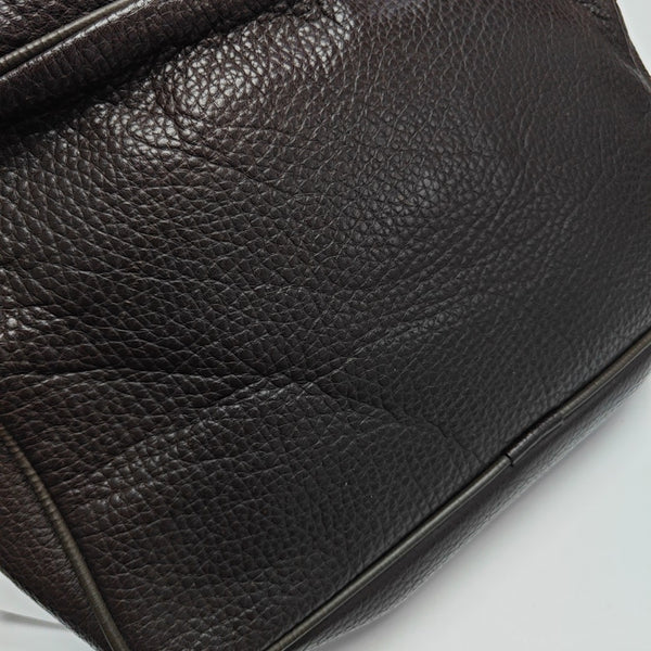 Leather Clutch Brown