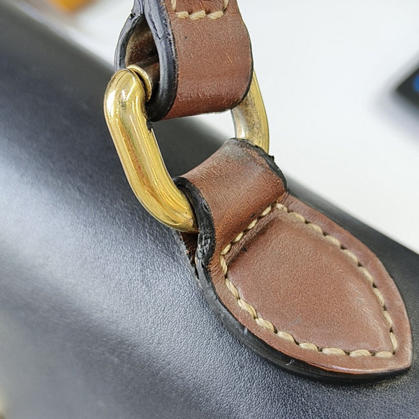Padlock Small Monogram Coated Canvas Beige