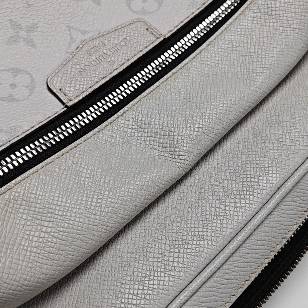 OUTDOOR PM Monogram Coated Canvas White