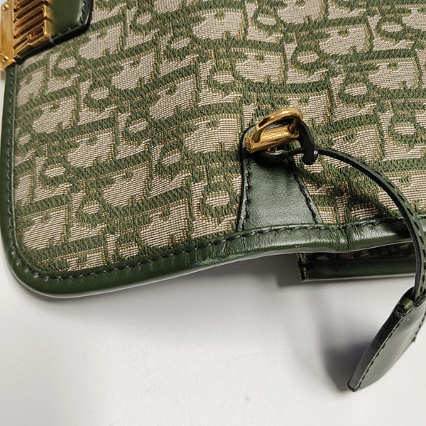 Dioraddict Oblique Canvas Green