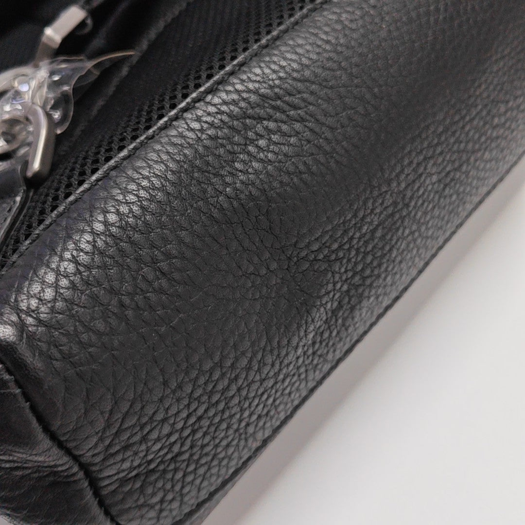 Calfskin Belt Bag Black