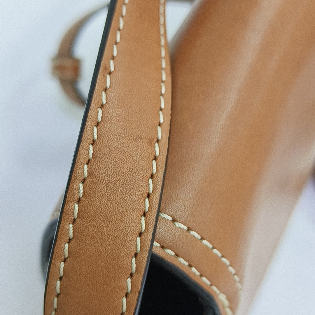 CRÉCY Small Calfskin Brown