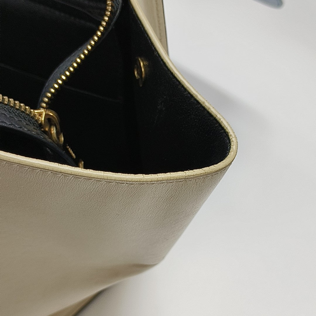 TRAPEZE Medium Calfskin Multicolor
