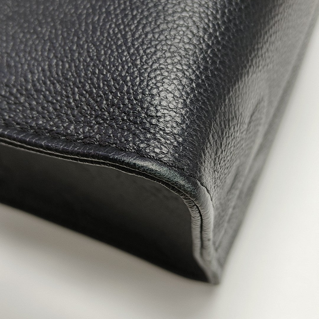 ONTHEGO PM Monogram Calfskin Black