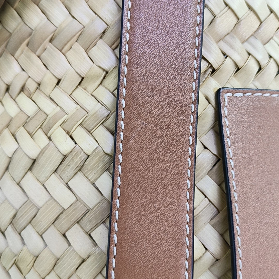 Basket Straw Beige