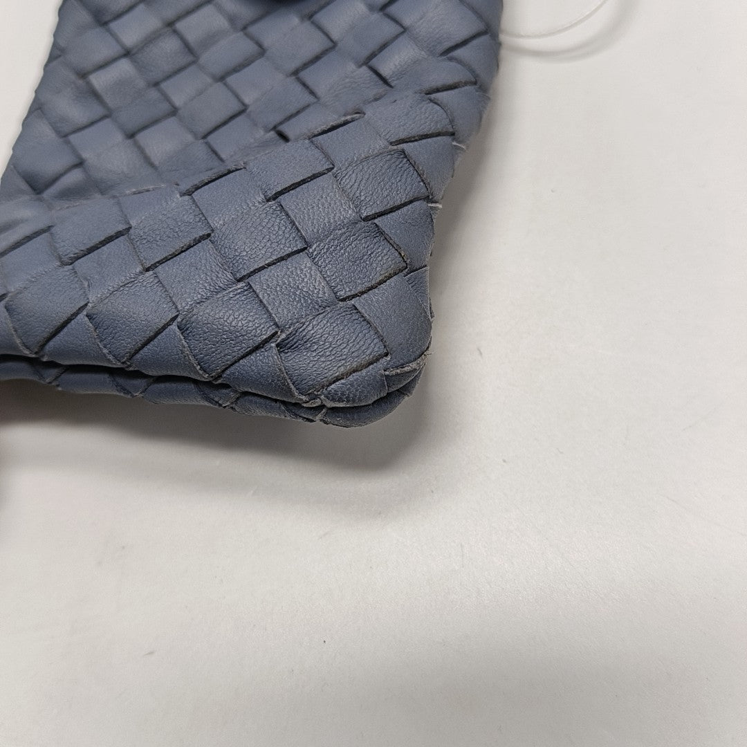 Calfskin Key Pouch Blue