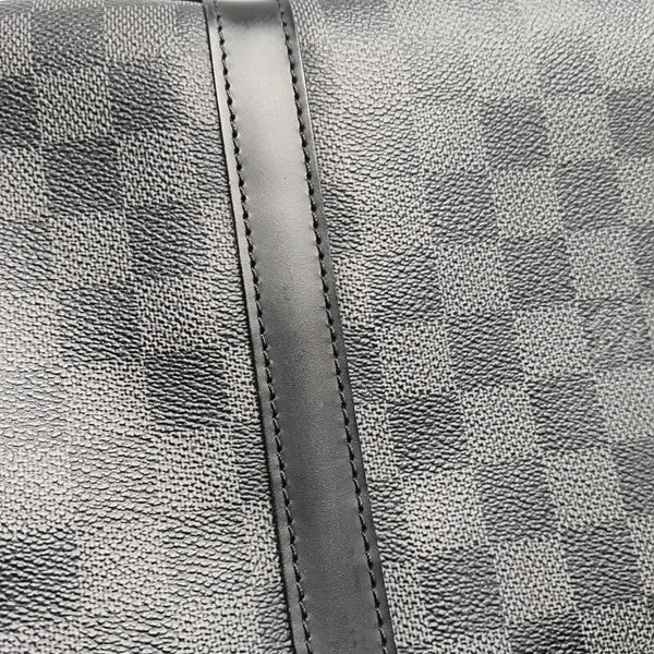 TADAO MM Damier Graphite Coated Canvas Gray