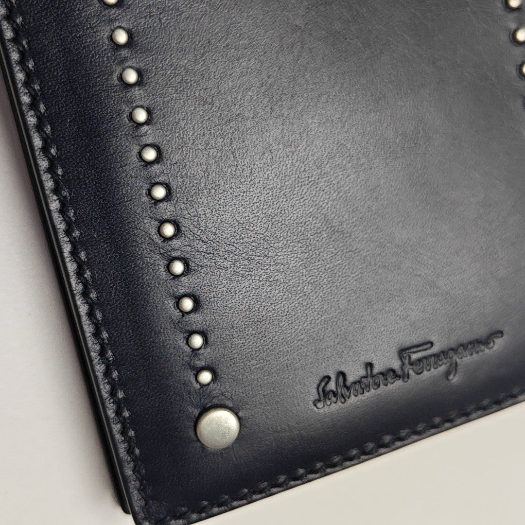 Calfskin Wallet Blue