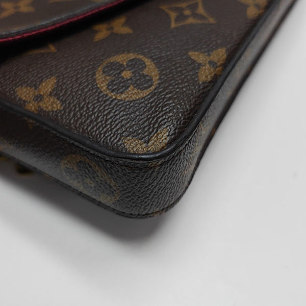 FÉLICIE Monogram Coated Canvas Brown